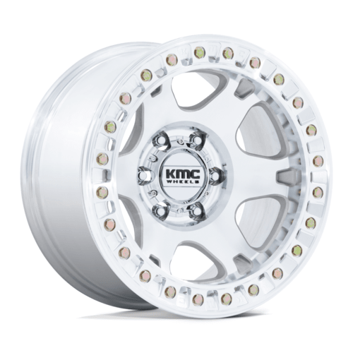 KMC KM238 VI Beadlock 17x9 Inch Wheel with -38 Offset and Machined Finish