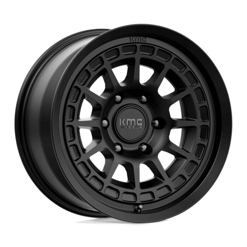 KMC KM719 Canyon 17x8.5 Satin Black Off-Road Wheel with 6x139.7 Bolt Pattern