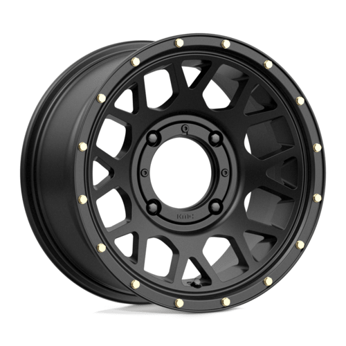 KMC Powersports KS135 GRENADE UTV 14x7 Satin Black Wheel with 4x156 Bolt Pattern and 10mm Offset