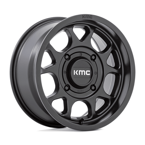 KMC Powersports KS137 Toro S UTV 15x7 Satin Black Alloy Wheel with 4x156 Bolt Pattern