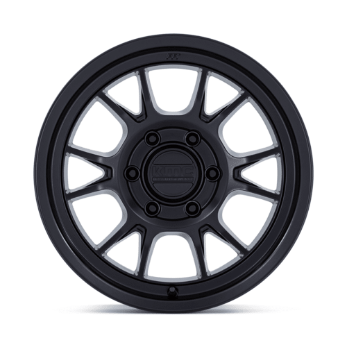 KMC Range 17x8.5 Matte Black Wheel - 6x135 Bolt Pattern, +0 Offset