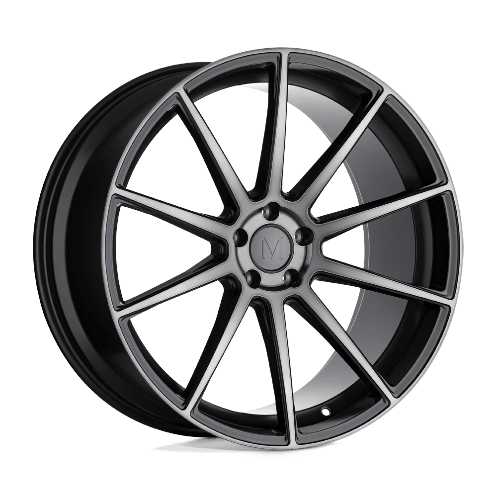 Mandrus KLASS Wheel | Gloss Gunmetal W/ Machined Tinted Face
