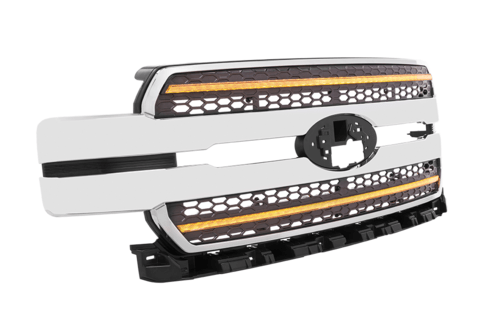 Morimoto Ford F150 2018 - 2020 Chrome Ambience DRL Grille - XBG18