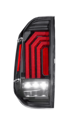 Morimoto LF705.2 Tundra Headlight Pair for 2014 - 2021 Toyota Tundra in Black