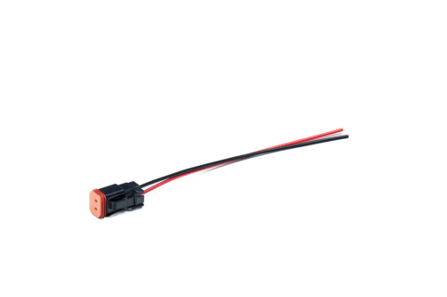 Morimoto Offroad BAF135H Deutsch DT 2-Pin Extension Cord, 6 Inches