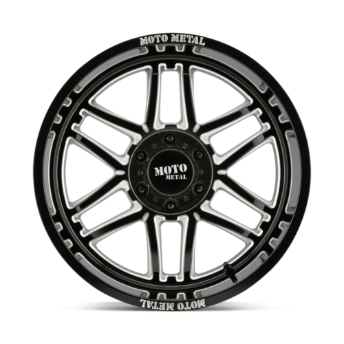 Moto Metal MO992 Folsom 20x10 Inch Gloss Black Milled Alloy Wheel with - 18mm Offset