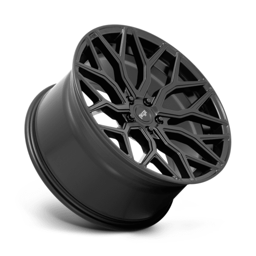 Niche 1PC M261 MAZZANTI 20x9 Matte Black Wheel with 5x108 Bolt Pattern and 38mm Offset