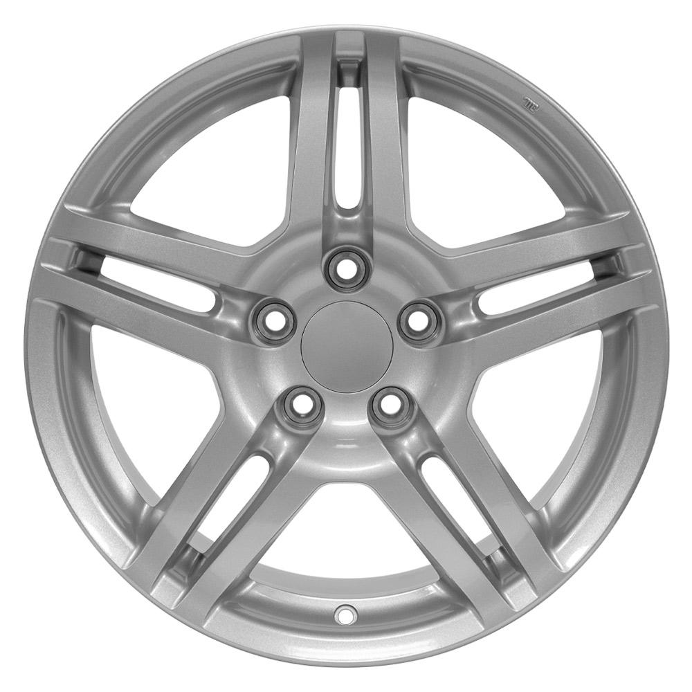 OE Wheels 17 - Inch Replica AC04 Silver Fit for Acura TL and More