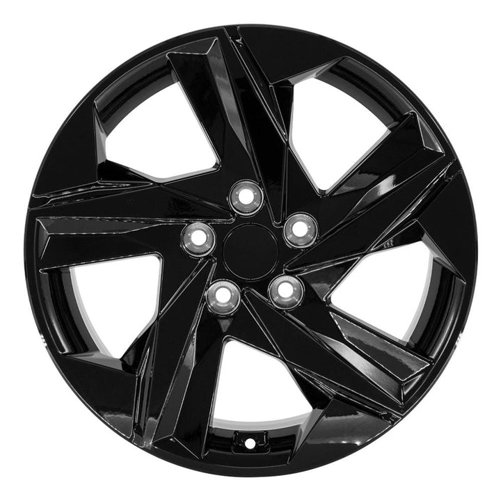 OE Wheels 17 - Inch Replica Alloy Wheel for Hyundai Vehicles - Gloss Black Finish (HY12 - 17070 - 5450 - 45B)