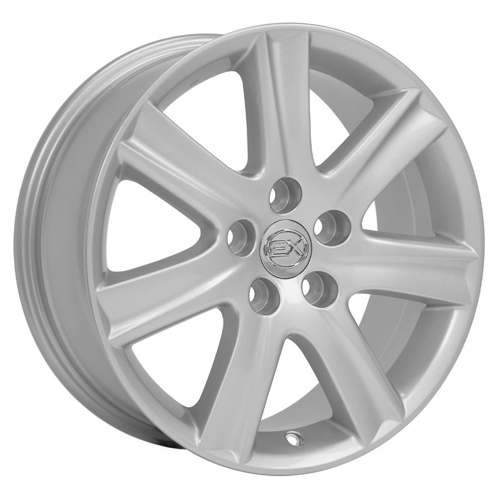 OE Wheels 17 - Inch Replica LX12 Alloy Wheels for Lexus ES and Toyota Models in Silver Finish
