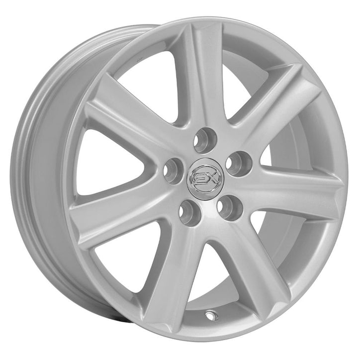 OE Wheels 17 - Inch Replica LX12 Alloy Wheels for Lexus ES and Toyota Models in Silver Finish