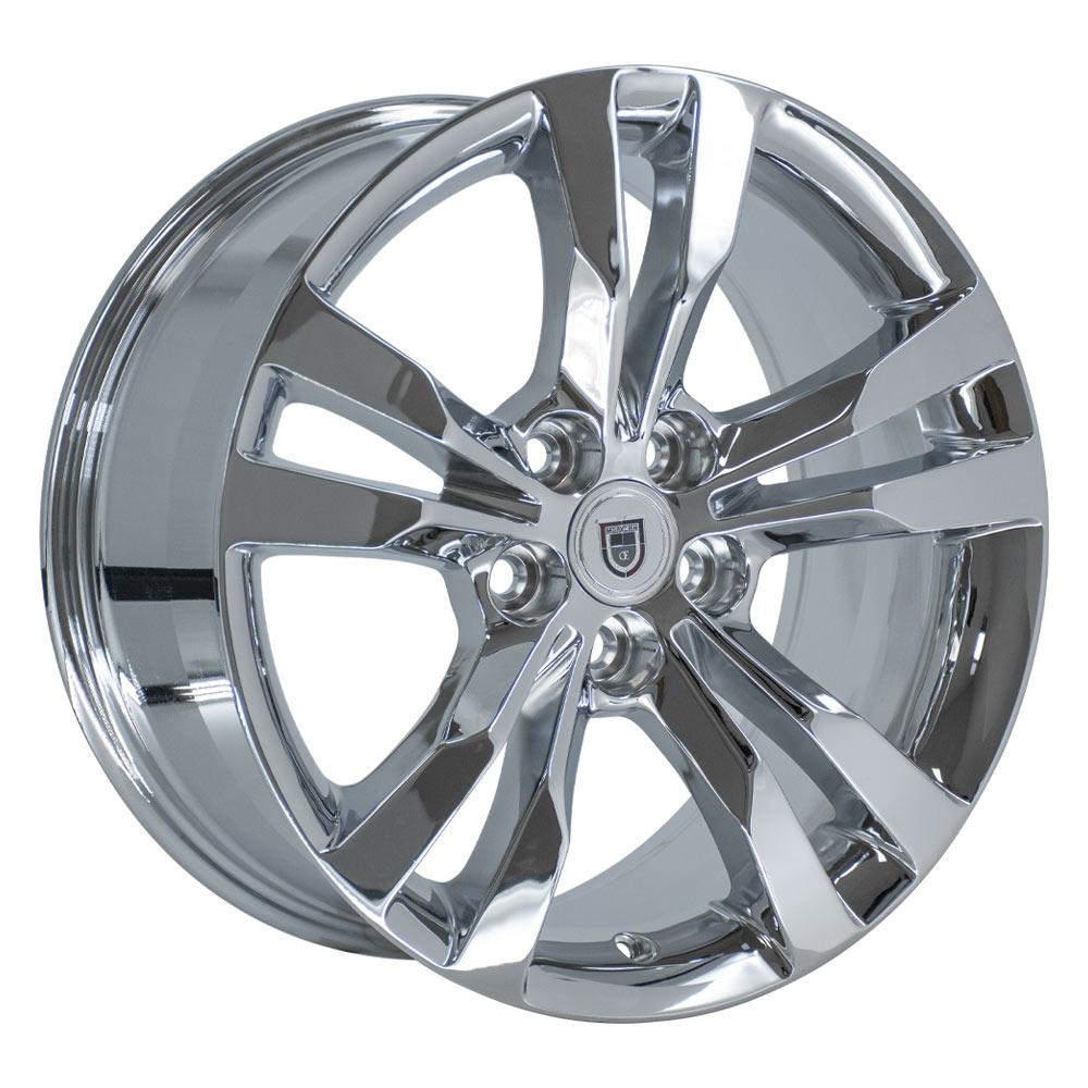OE Wheels 18 - Inch Replica CA15A Chrome Fit for Cadillac CTS and More