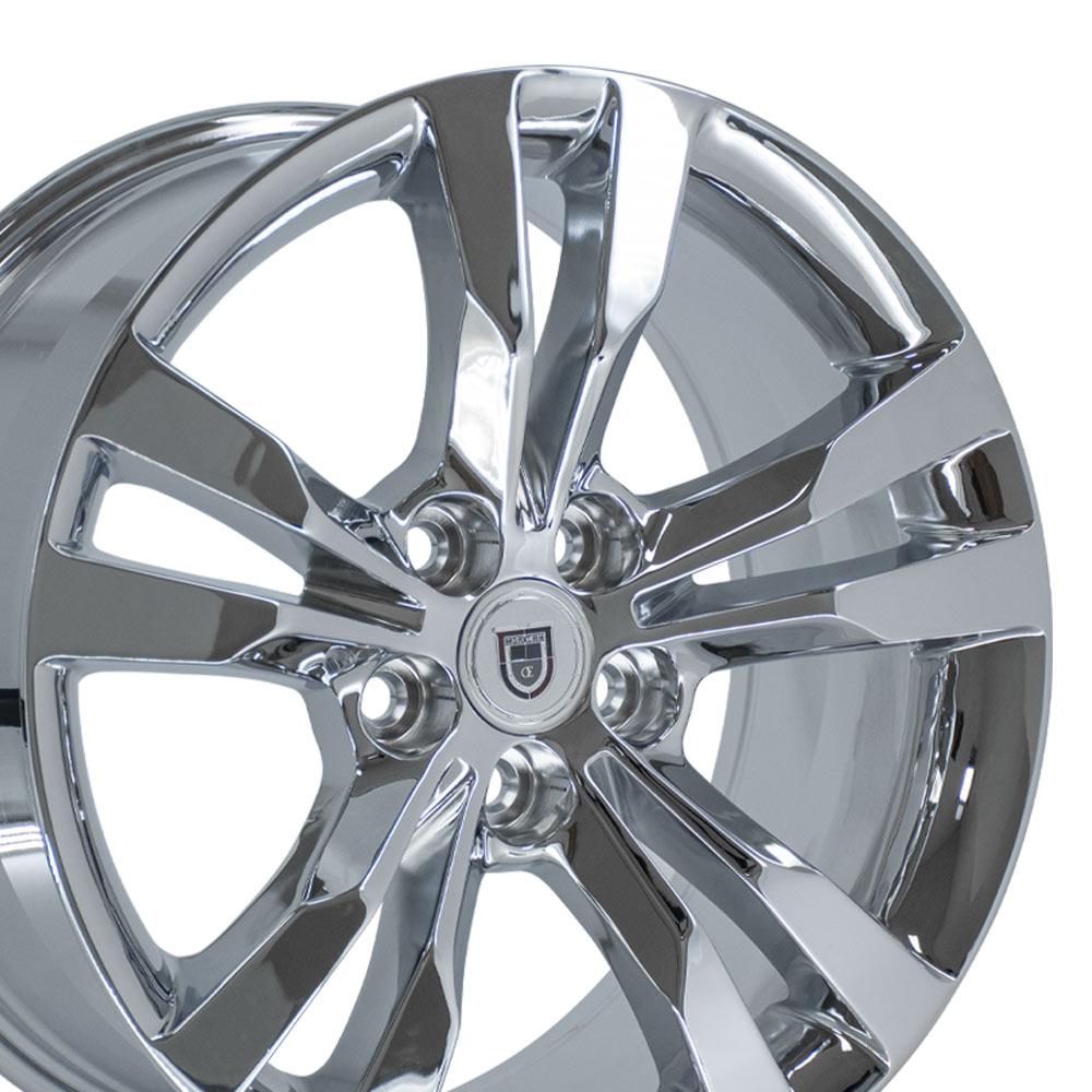 OE Wheels 18 - Inch Replica CA15A Chrome Fit for Cadillac CTS and More