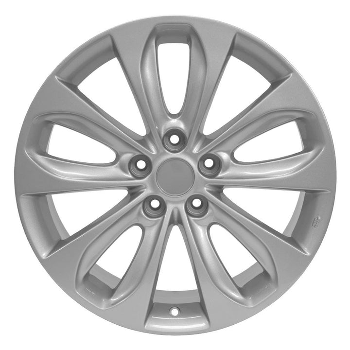 OE Wheels 18 - Inch Replica Hyundai Hy02 Silver Alloy Wheel for Hyundai and Select Models