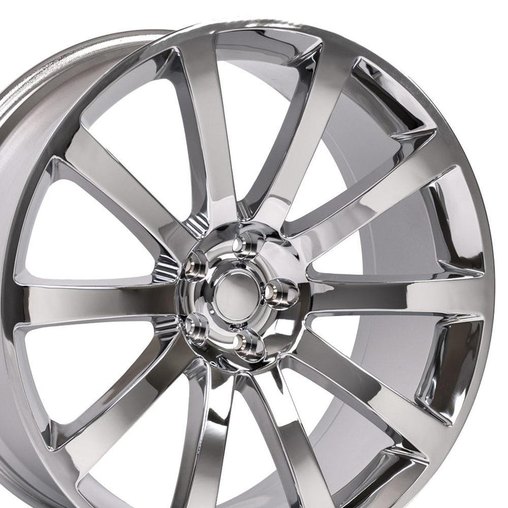 OE Wheels 20 - Inch Replica CL02 Chrome Fit for Chrysler 300, Dodge Charger, Dodge Challenger & Magnum