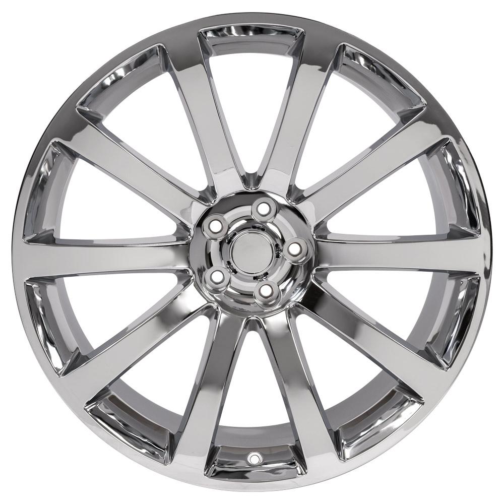 OE Wheels 20 - Inch Replica CL02 Chrome Fit for Chrysler 300, Dodge Charger, Dodge Challenger & Magnum