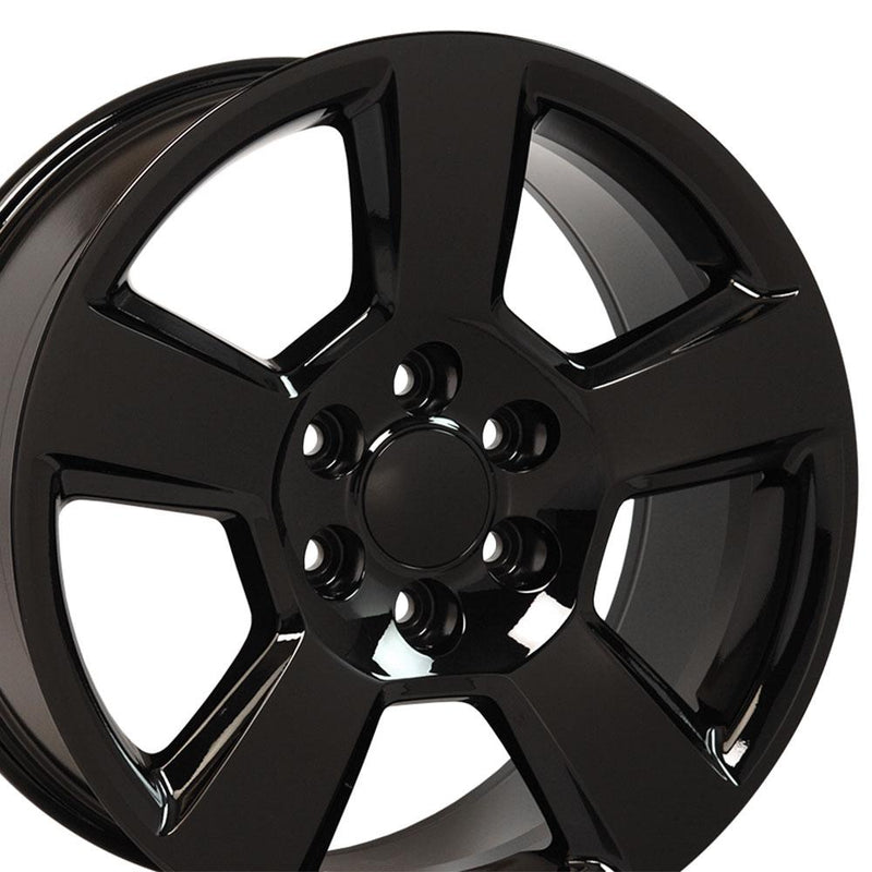 OE Wheels 20-Inch Replica CV76 Black Gloss for Chevrolet Tahoe