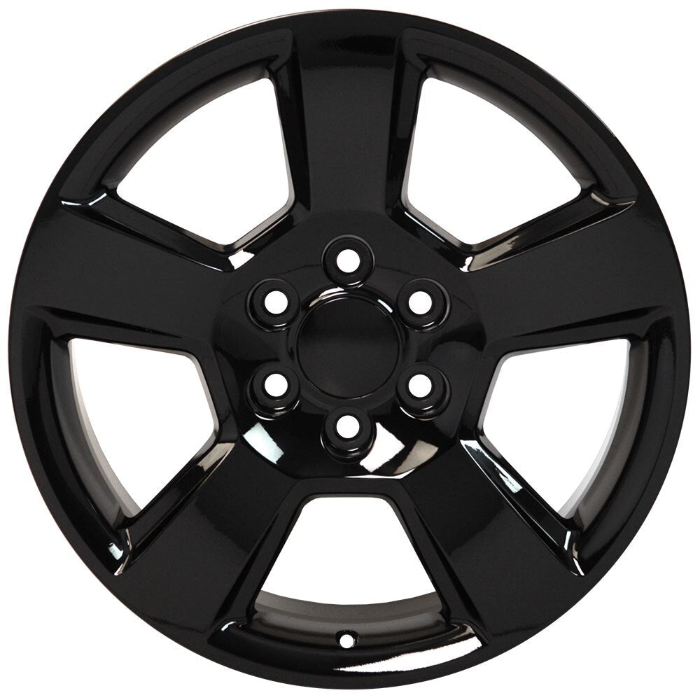 OE Wheels 20 - Inch Replica CV76 Black Gloss for Chevrolet Tahoe
