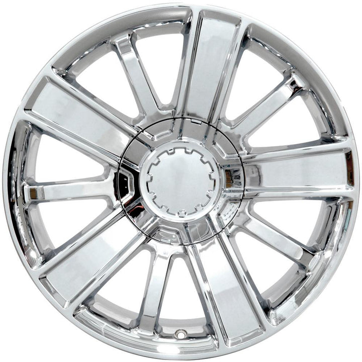 OE Wheels 20 - Inch Replica CV77 Chrome Wheel for Chevy & GMC Trucks and SUVs