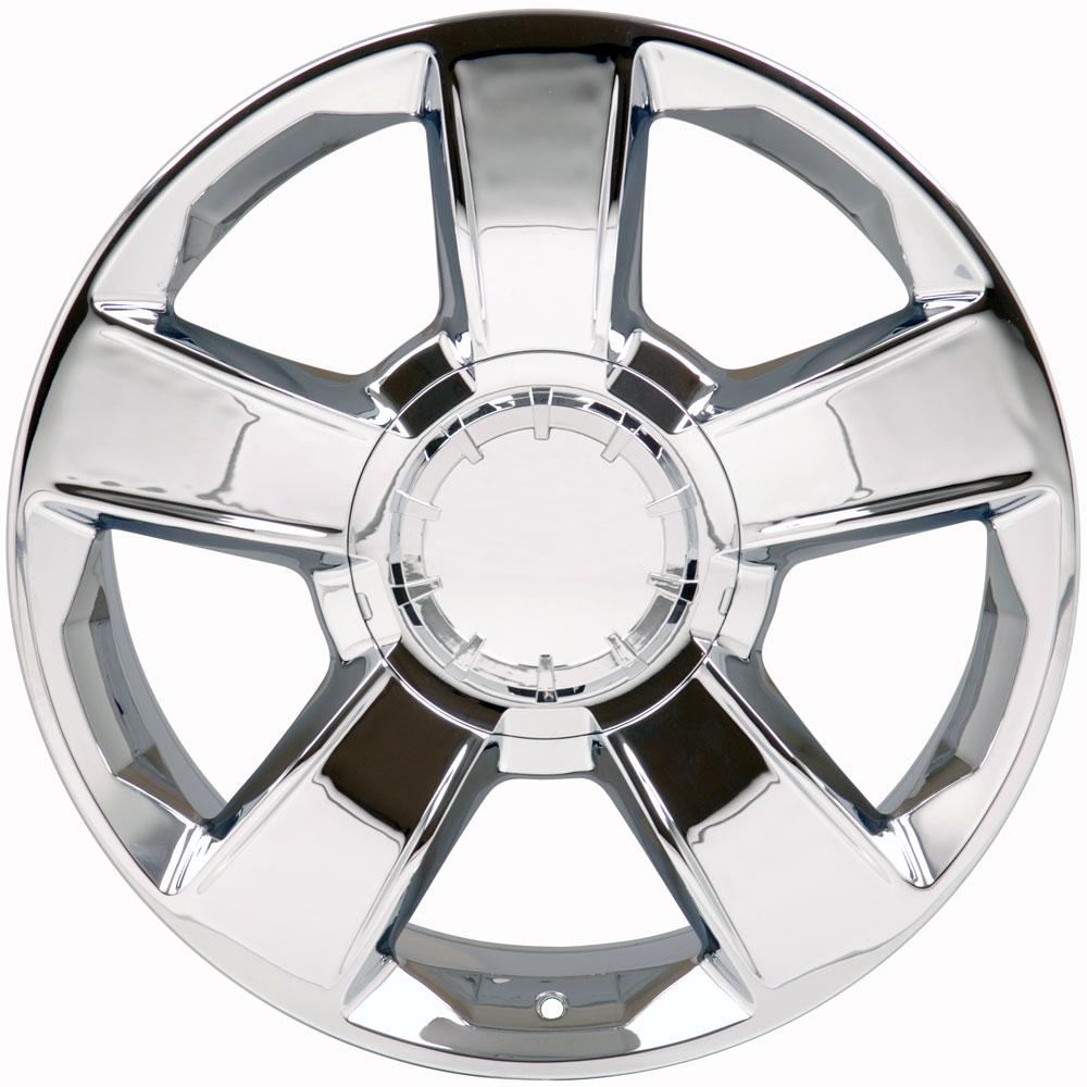 OE Wheels 20 - Inch Replica CV79 Chrome Wheel for Chevrolet and GMC Trucks