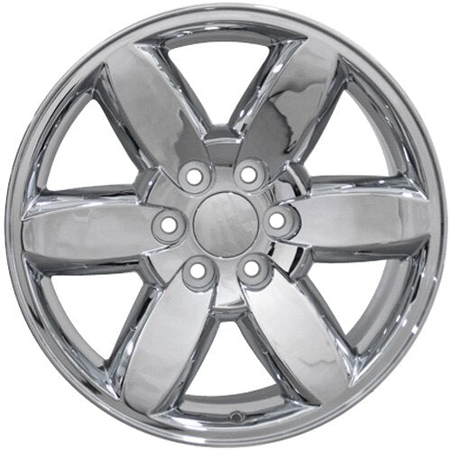 OE Wheels 20 - Inch Replica CV94 Chrome Wheel for Chevrolet Silverado and More