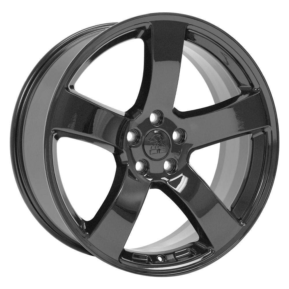 OE Wheels 20 - Inch Replica DG12 Black Gloss for Dodge Charger SRT & Challenger