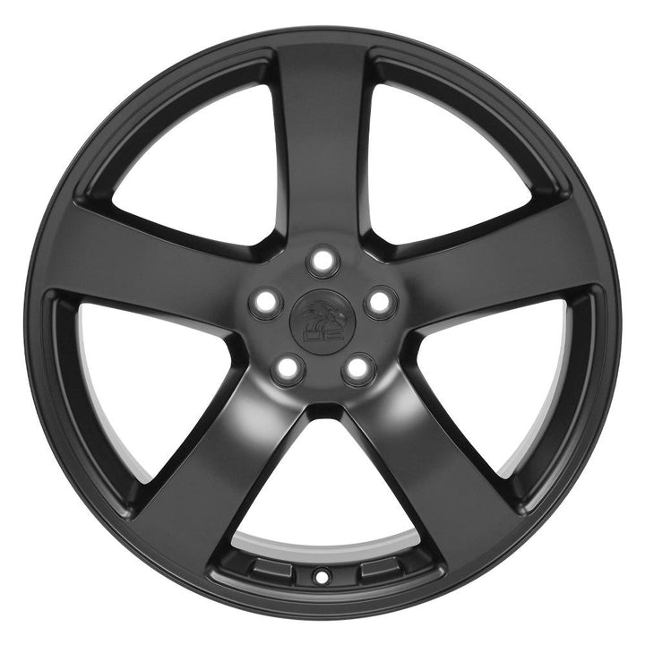 OE Wheels 20 - Inch Replica DG12 Satin Black Fit for Dodge Charger SRT8 and Challenger SRT8