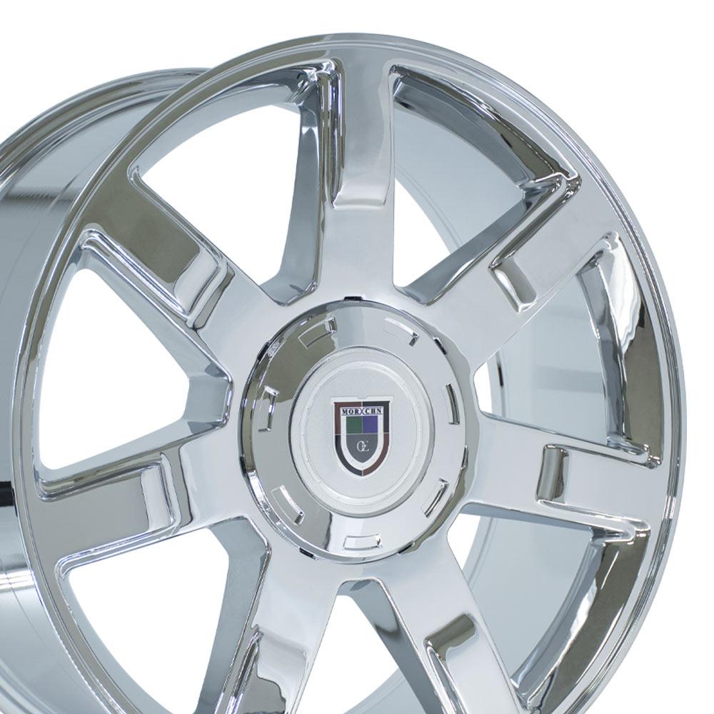 OE Wheels 22 - Inch Replica CA80 Chrome Wheels for Cadillac Escalade and More
