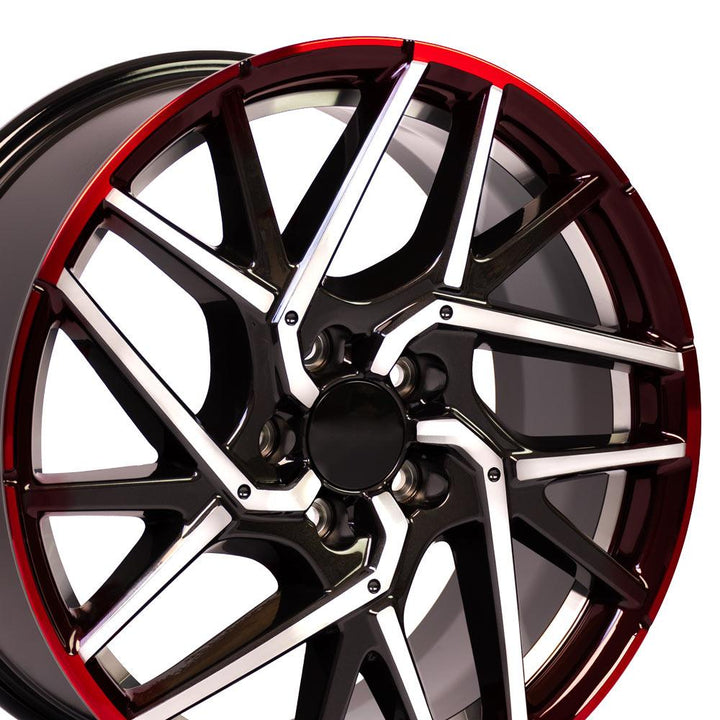 OE Wheels HD06 18 - Inch Replica Wheel for Honda Civic Hatchback – Machined Gunmetal Finish