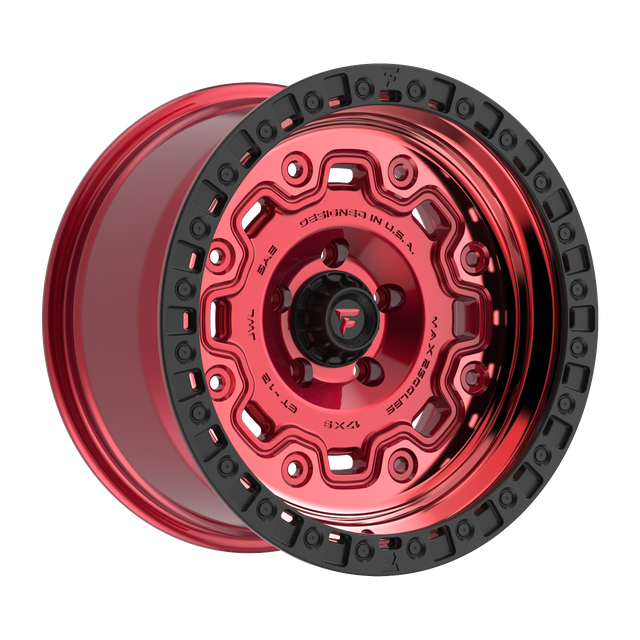 FITTIPALDI OFFROAD FT100RTB Wheel | Red Tint Black