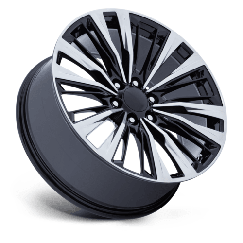 Performance Replicas PR226 24x10 Gloss Black Polished Wheel with 6x139.7 Bolt Pattern and +31 Offset