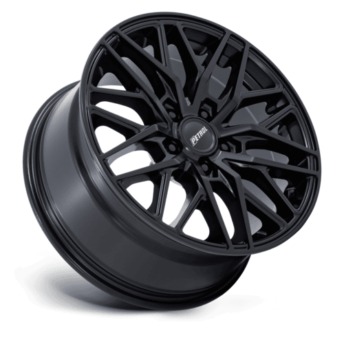 Petrol P3E 17x8 Matte Black Wheel with 5x110 Bolt Pattern and +40 Offset