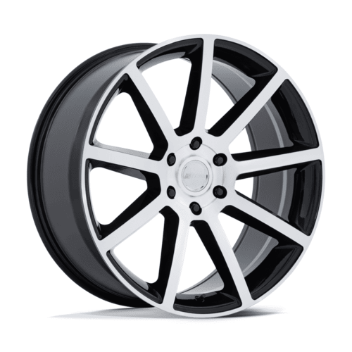 Petrol P6E Gloss Black Machined Face Alloy Wheel