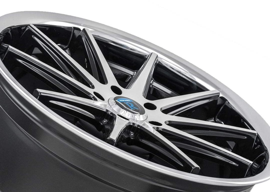 Rohana RC10 18 - inch Machined Silver Wheel