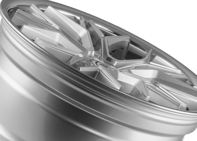 Rohana RFC3 20x8.5 Inch Bright Silver Alloy Wheel
