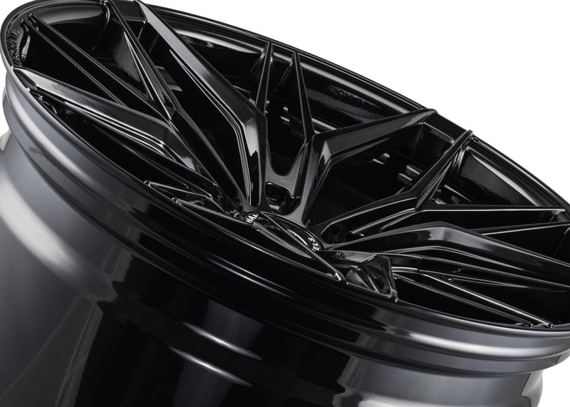 Rohana RFX17 17-Inch Alloy Wheel with Satin Black Finish