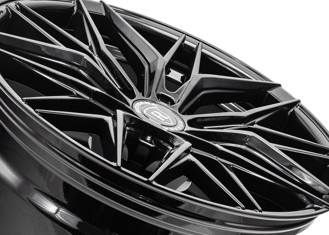 Rohana RFX17 18x8.5 - Inch Alloy Wheel Matte Black Finish