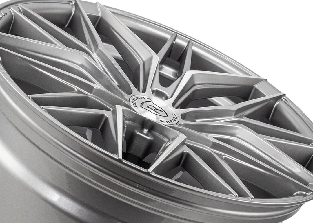 Rohana RFX17 20 - Inch Alloy Wheel with Brushed Finish