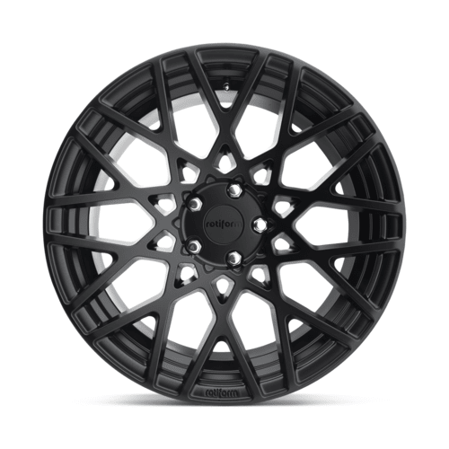 Rotiform R112 BLQ 18x8.5 Matte Black Wheel with 5x114.3 Bolt Pattern and +38 Offset