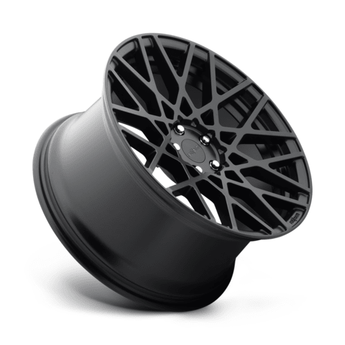 Rotiform R112 BLQ 18x8.5 Matte Black Wheel with 5x114.3 Bolt Pattern and +38 Offset