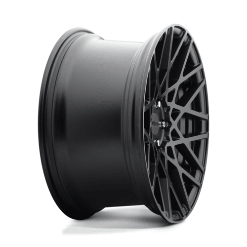 Rotiform R112 BLQ 18x8.5 Matte Black Wheel with 5x114.3 Bolt Pattern and +38 Offset