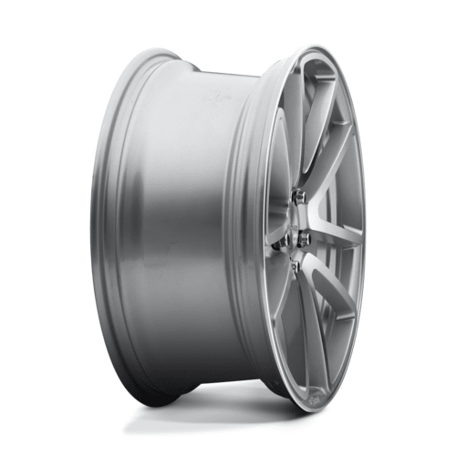 Rotiform R120 SPF 18x8.5 Inch Alloy Wheel with Gloss Silver Machined Finish and 5x114.3 Bolt Pattern