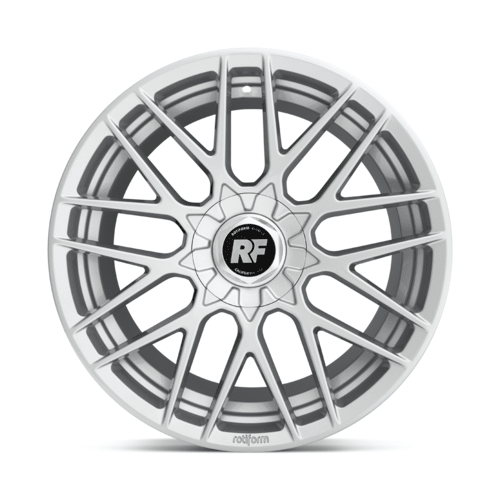 Rotiform R140 RSE 18x8.5 Silver Gloss Alloy Wheels with 5x112/5x114.3 Bolt Pattern and 45mm Offset
