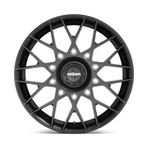 Rotiform R165 BLQ - C 19x8.5 Matte Black Wheel with 5x112 Bolt Pattern and 66.56mm Center Bore