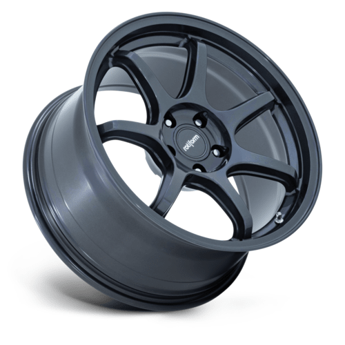 Rotiform RC208 BPU 18x8.5 Wheel with 5x100 Bolt Pattern and Gloss Blue Gray Finish