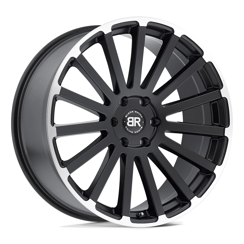 Black Rhino SPEAR Wheel | Matte Black W/ Matte Machined Edge