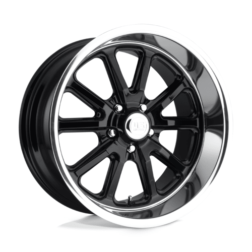 US Mag 1PC Rampler 20x9.5 Inch Gloss Black Wheel with 5x127 Bolt Pattern and 78.10mm Center Bore