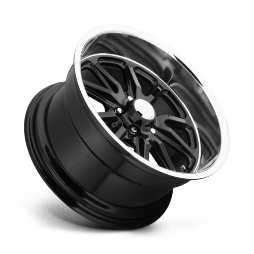 US Mag 1PC Rampler 20x9.5 Inch Gloss Black Wheel with 5x127 Bolt Pattern and 78.10mm Center Bore